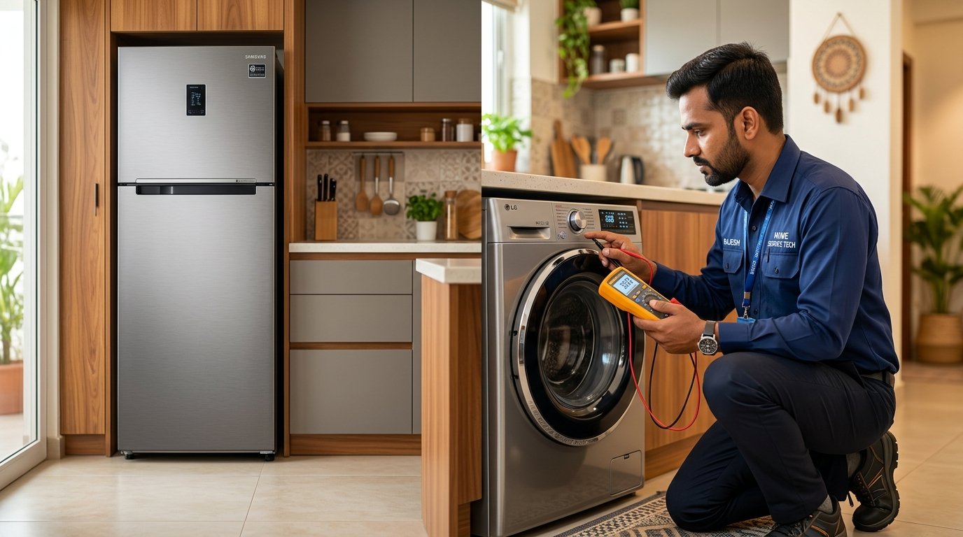 Home Appliance Repair Background